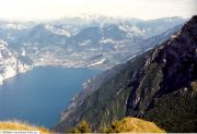 Garda See vom Monte Pello aus